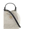 Versace White Fabric Backet Bag Versace
