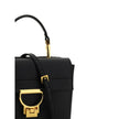 Coccinelle Black Calf Leather Bos Taurus Shoulder Bag Coccinelle