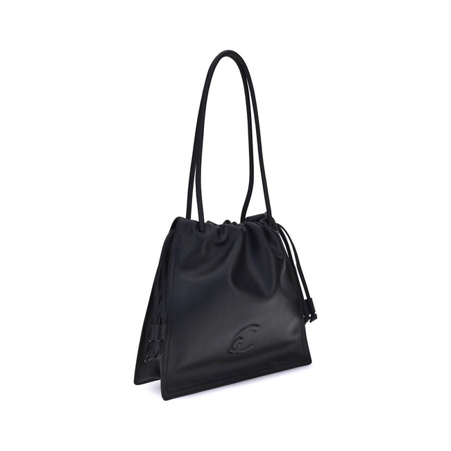 Coccinelle Black Calf Leather Bos Taurus Handbag Coccinelle