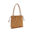 Coccinelle Beige Calf Leather Bos Taurus Handbag Coccinelle