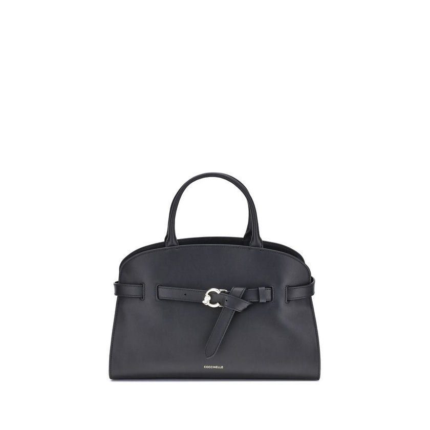 Coccinelle Black Calf Leather Bos Taurus Handbag Coccinelle