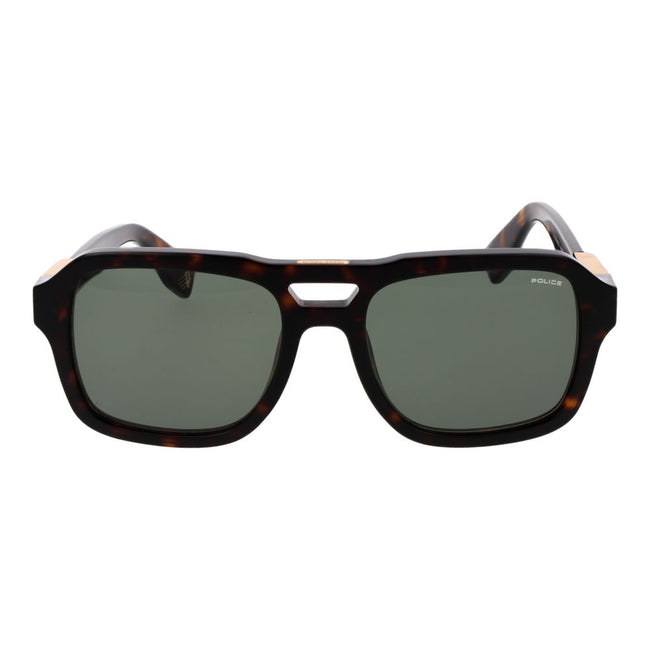 Police Brown Cellulose Acetate Sunglasses Police