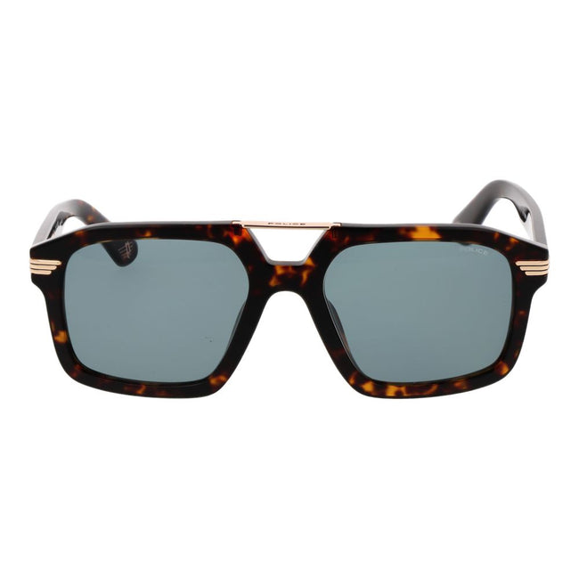 Police Brown Cellulose Acetate Sunglasses Police