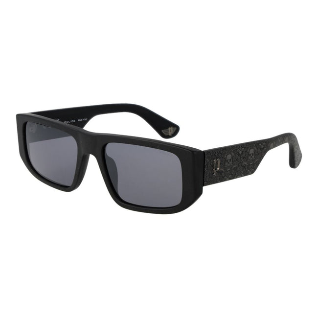 Police Black Cellulose Acetate Sunglasses Police