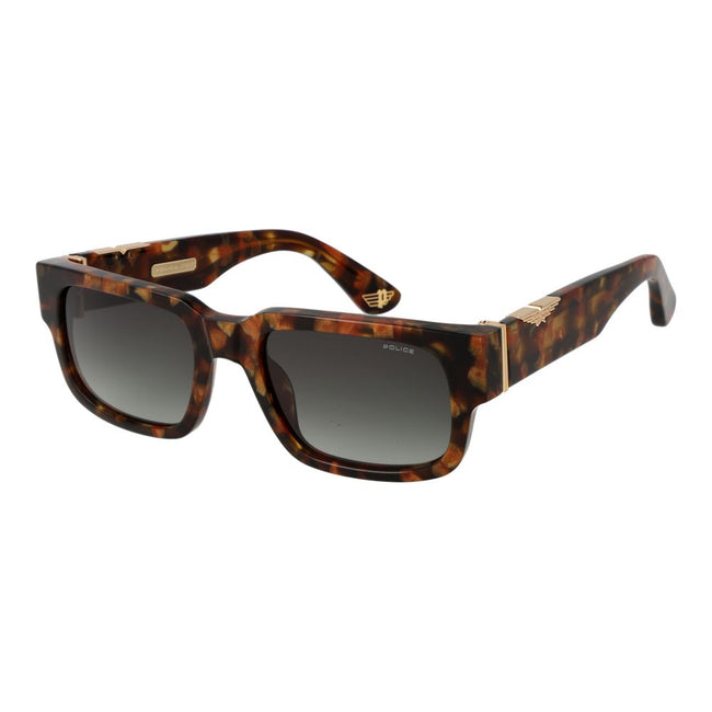 Police Brown Cellulose Acetate Sunglasses Police