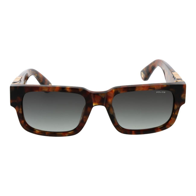 Police Brown Cellulose Acetate Sunglasses Police