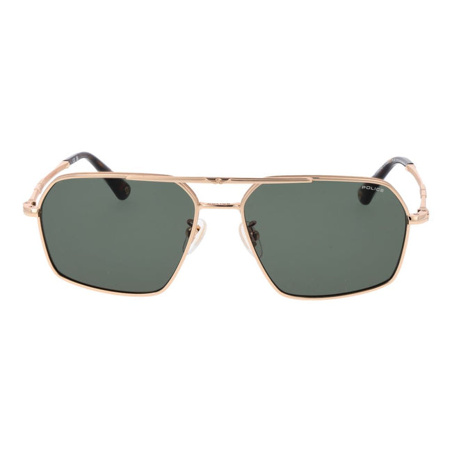 Police Gold Metal Sunglasses Police