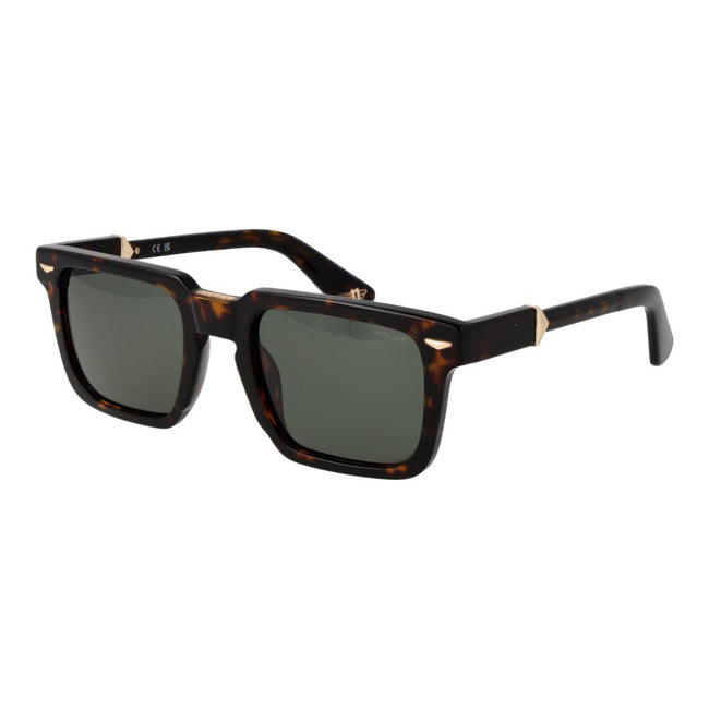 Police Brown Cellulose Acetate Sunglasses Police