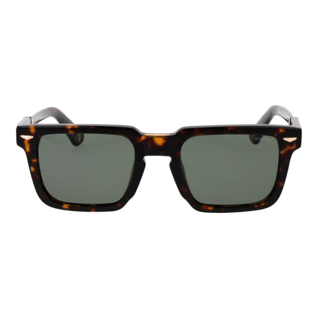 Police Brown Cellulose Acetate Sunglasses Police