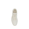 Prada White Calf Leather Bos Taurus Low Top Sneakers Prada
