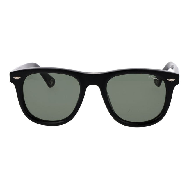 Police Black Cellulose Acetate Sunglasses Police