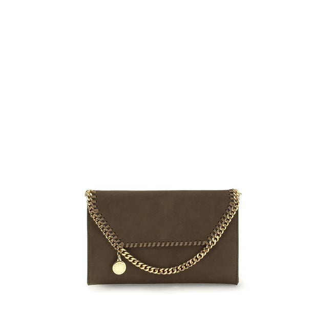Stella McCartney Brown Polyamide Wallet Stella McCartney