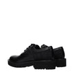 Valentino Garavani Black Leather Oxfords And Derbies Valentino Garavani