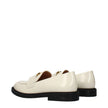 Chloé Beige Leather Slip-On Loafers Chloé