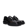 Prada Black Leather Slip-On Loafers Prada