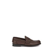Church's Brown Calf Leather Bos Taurus Slip-On Loafers Church's