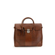 Brunello Cucinelli Brown Calf Leather Bos Taurus Shoulder Bag Brunello Cucinelli