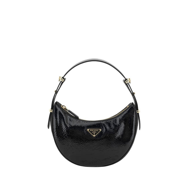 Prada Black Calf Leather Bos Taurus Shoulder Bag Prada