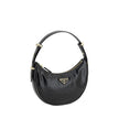 Prada Black Calf Leather Bos Taurus Shoulder Bag Prada