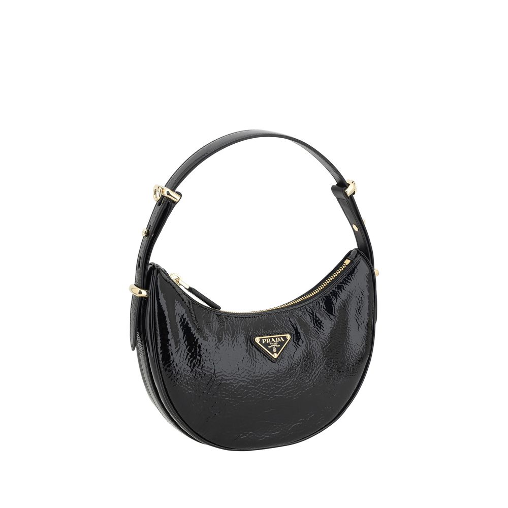 Prada Black Calf Leather Bos Taurus Shoulder Bag Prada