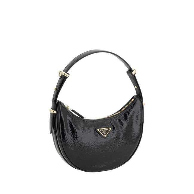Prada Black Calf Leather Bos Taurus Shoulder Bag Prada