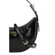 Prada Black Calf Leather Bos Taurus Shoulder Bag Prada