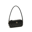 Miu Miu Black Calf Leather Bos Taurus Wallet Miu Miu
