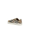 Burberry Beige Cotton Low Top Sneakers Burberry