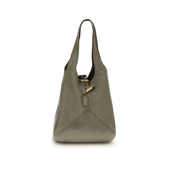 Chloé Green Calf Leather Bos Taurus Shoulder Bag Chloé