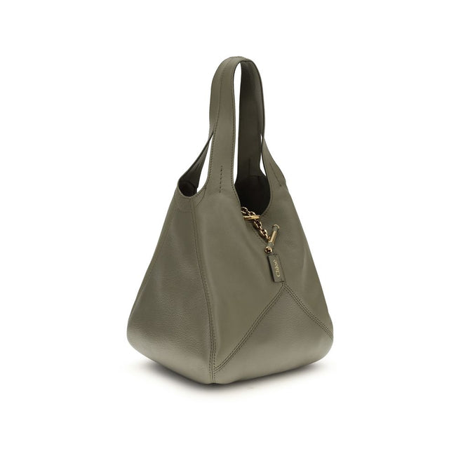 Chloé Green Calf Leather Bos Taurus Shoulder Bag Chloé