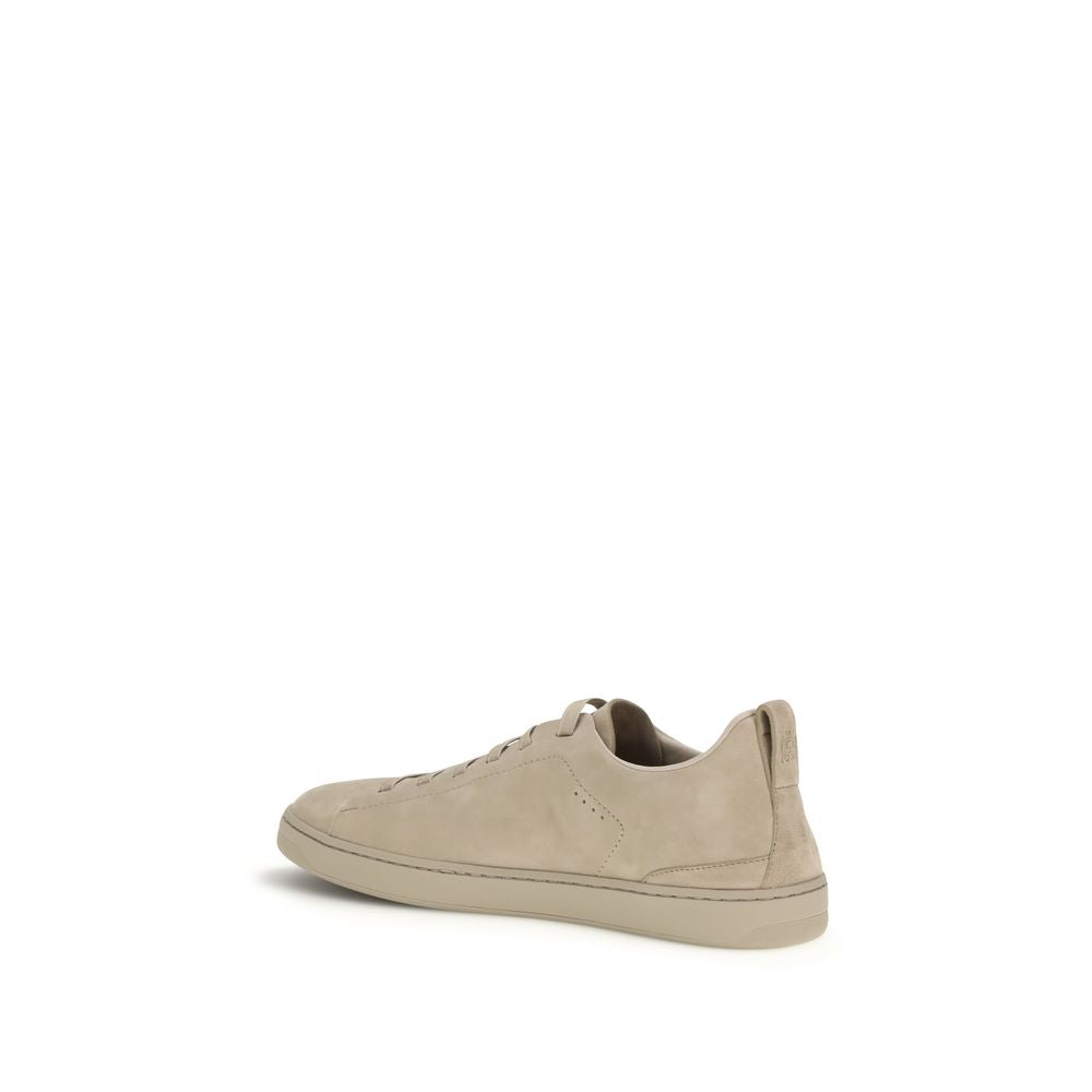 Church's Gray Calf Leather Bos Taurus Low Top Sneakers Church's