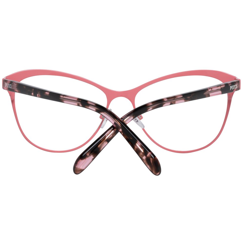 Emilio Pucci Pink Metal Glasses (Frames) Emilio Pucci