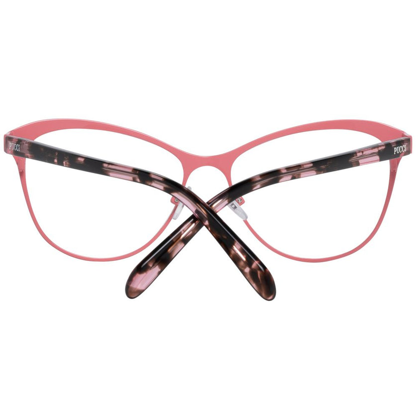Emilio Pucci Pink Metal Glasses (Frames) Emilio Pucci
