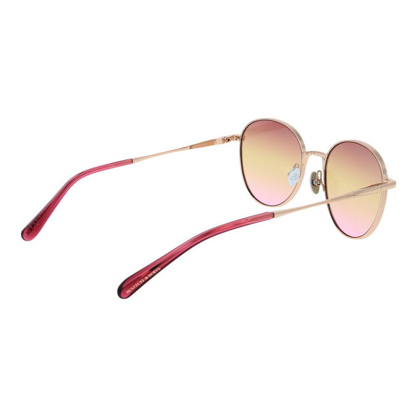 Scotch & Soda Rose Gold Metal Sunglasses Scotch & Soda