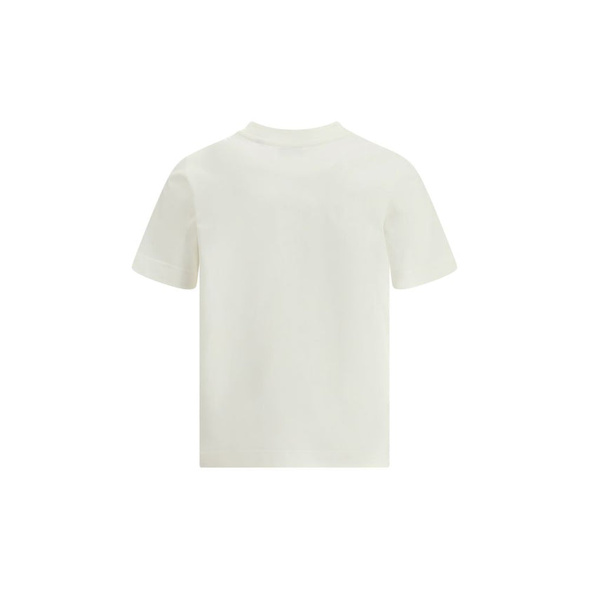 Burberry White Cotton T-Shirt