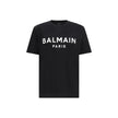 Balmain Black Cotton T-Shirt Balmain