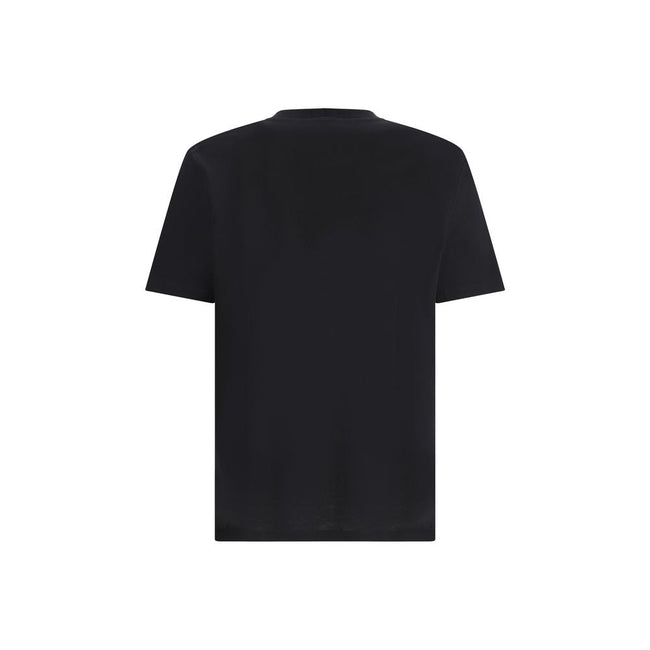 Balmain Black Cotton T-Shirt Balmain