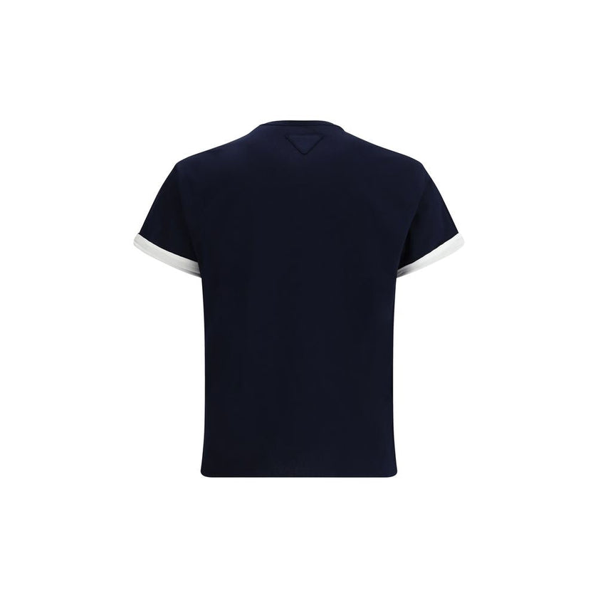 Prada White Cotton T-Shirt Prada