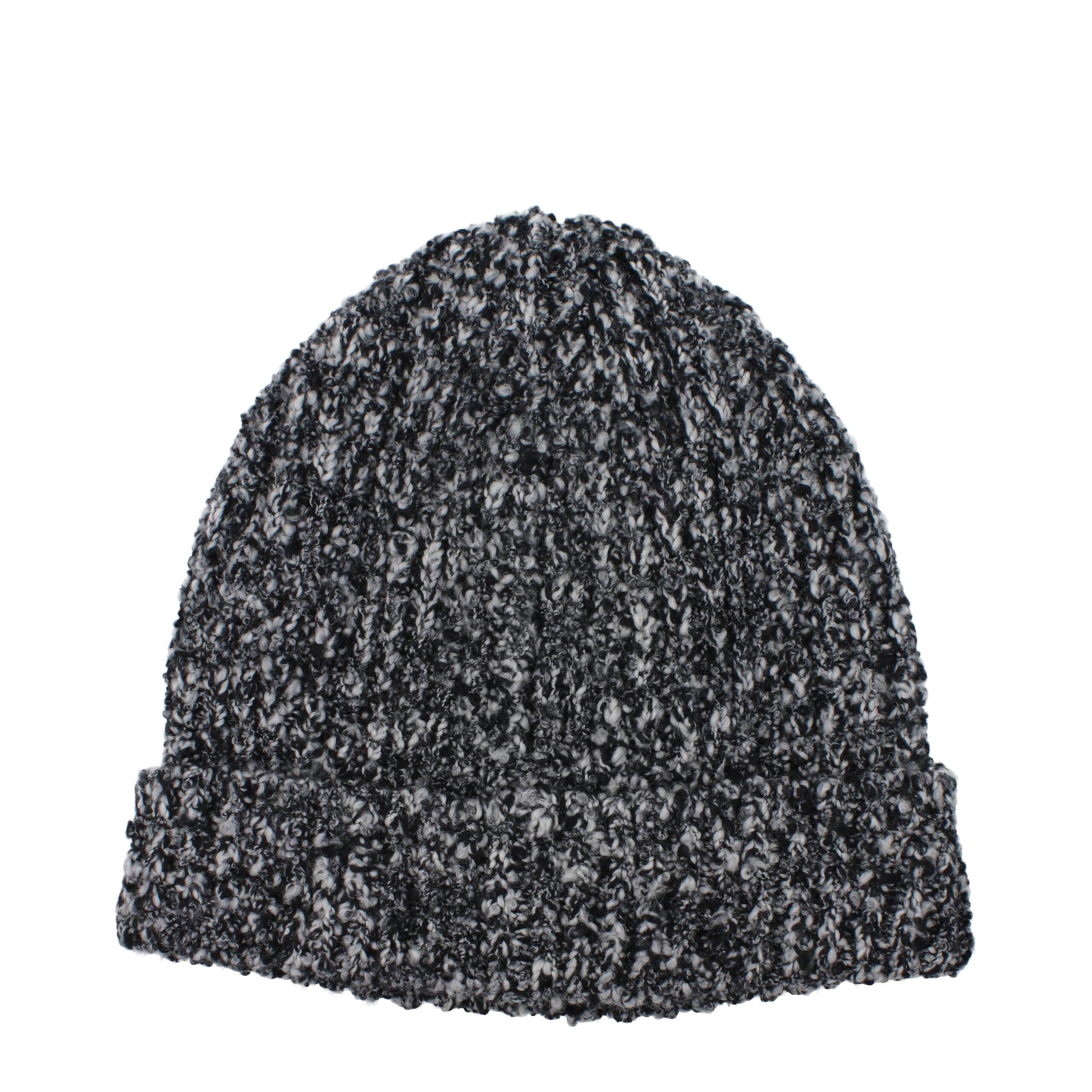 Dolce & Gabbana Black Wool Beanie Dolce & Gabbana