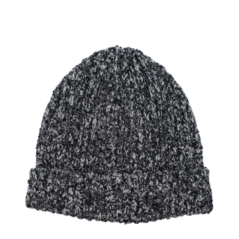 Dolce & Gabbana Black Wool Beanie Dolce & Gabbana