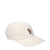 Moncler White Polyester Cap (Baseball Hat) Moncler