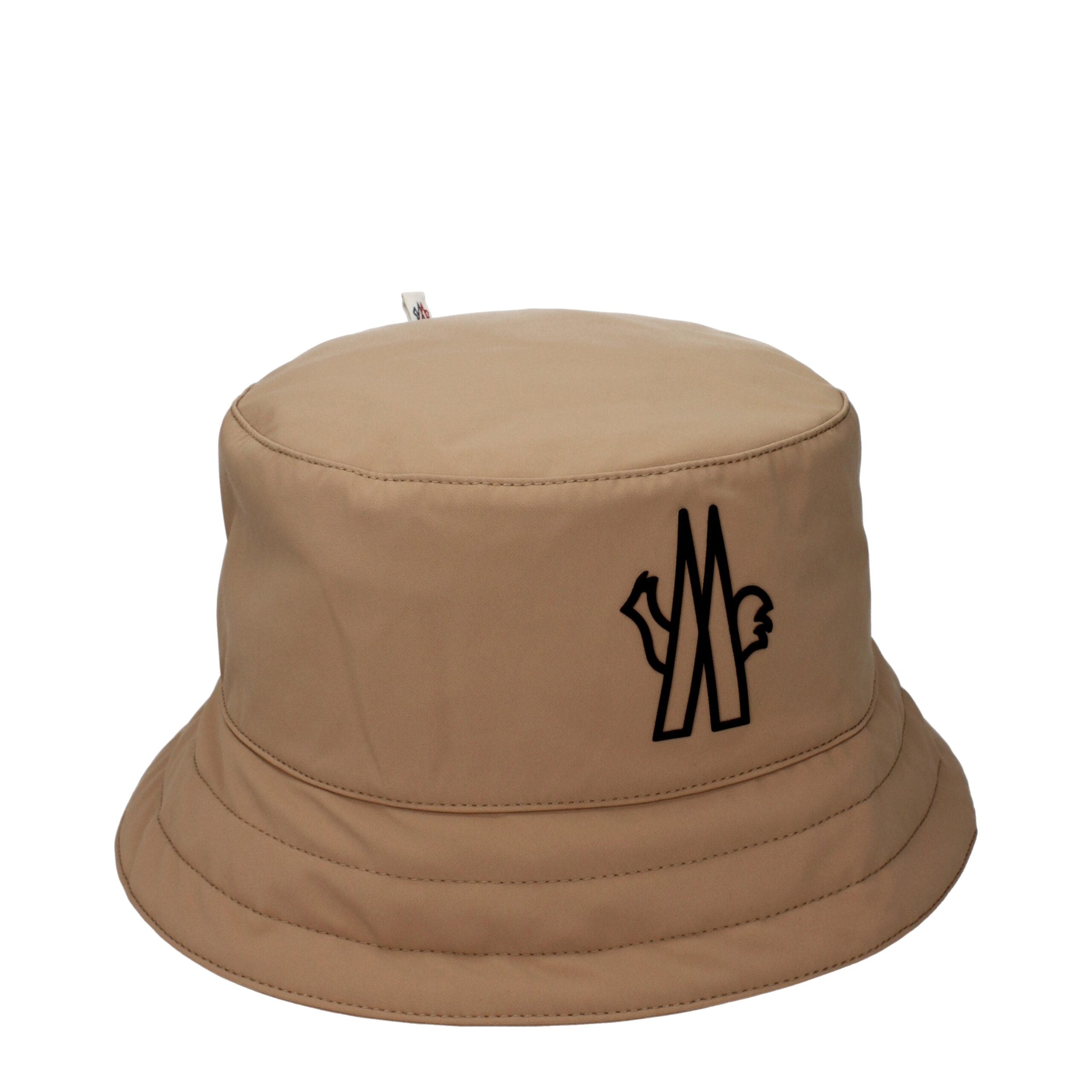 Moncler Beige Fabric Bucket Hat Moncler