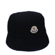 Moncler Blue Wool Bucket Hat Moncler