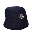 Moncler Blue Wool Bucket Hat Moncler