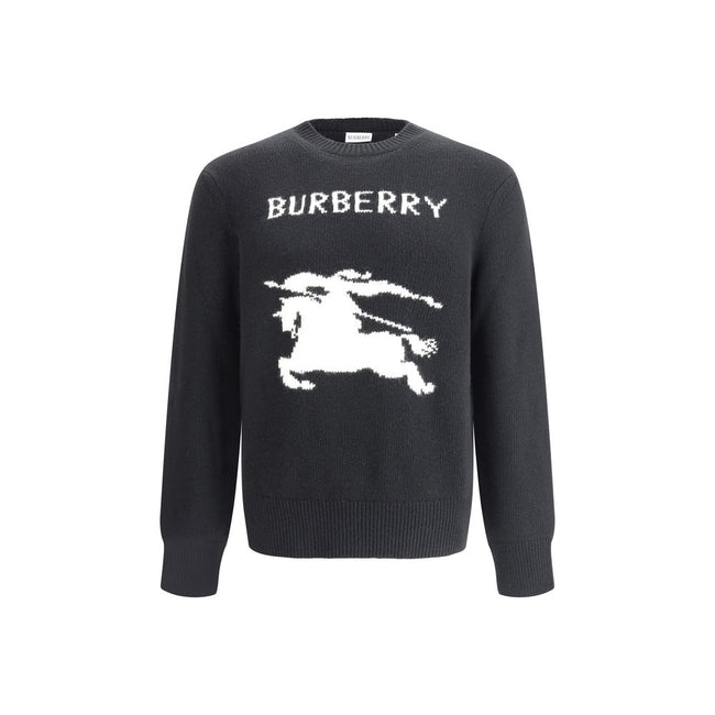 Burberry Black Wool Sweatshirt