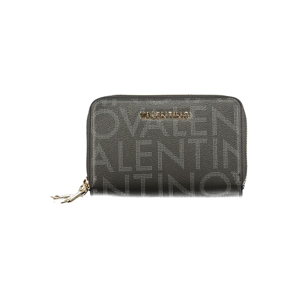 Mario Valentino Black Polyurethane Women Wallet Mario Valentino