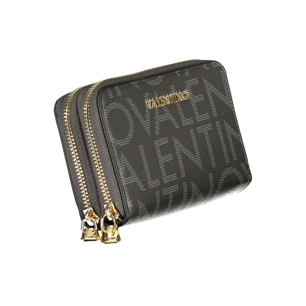 Mario Valentino Black Polyurethane Women Wallet Mario Valentino