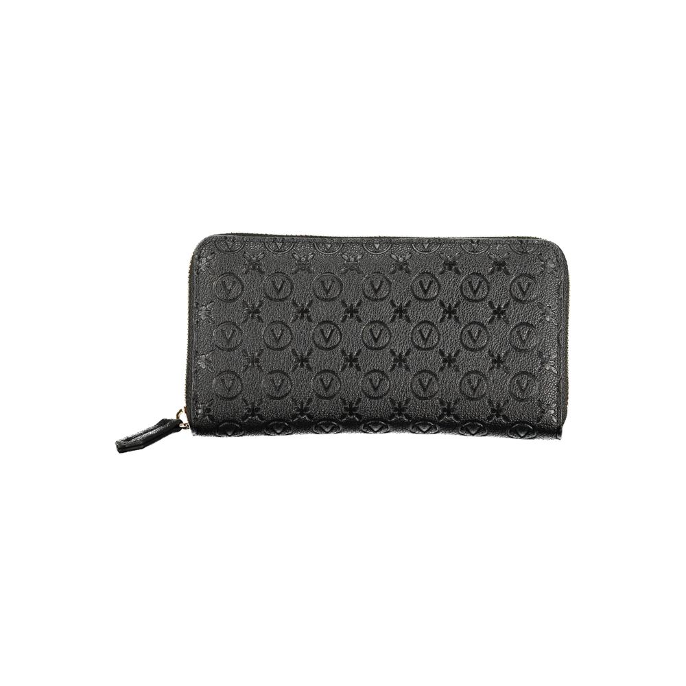 Mario Valentino Black Polyurethane Women Wallet Mario Valentino