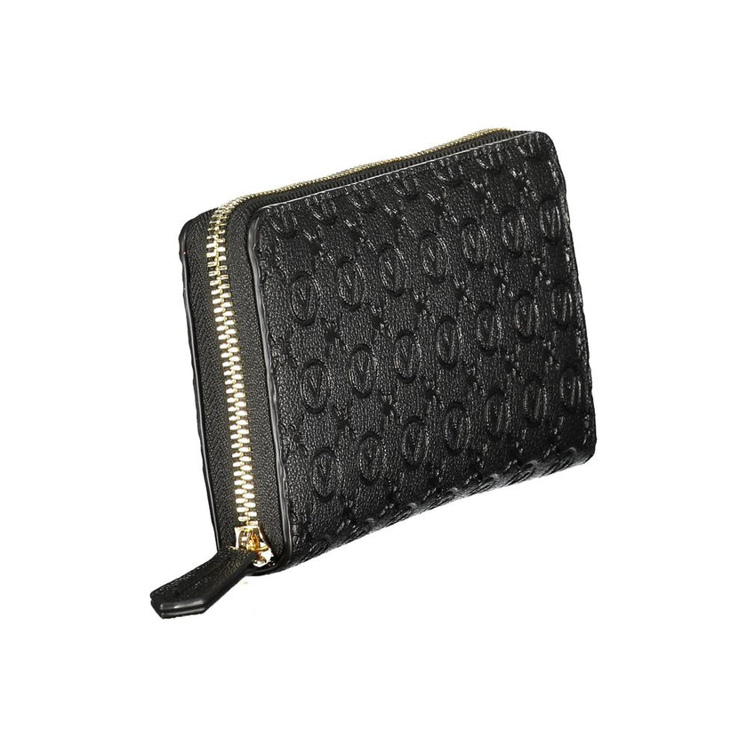 Mario Valentino Black Polyurethane Women Wallet Mario Valentino