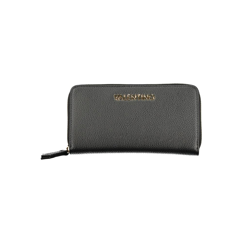 Mario Valentino Black Polyurethane Women Wallet Mario Valentino